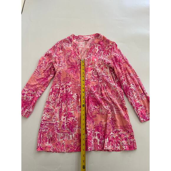 Lilly Pulitzer Sarasota Tunic in Paradise Rule Breakers Women's Size Medium - Picture 16 of 16